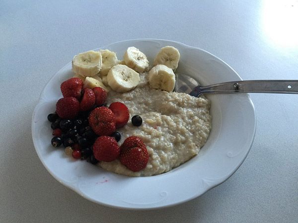 gachas de avena